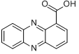 吩嗪-1-羧酸;吩嗪-1-羧酸;分子式结构图