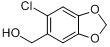 6-氯-3,4-亚甲基二氧苄乙醇;6-氯-3,4-亚甲基二氧苄乙醇;6-氯-3,4-亚甲基二氧苄乙醇,98%分子式结构图