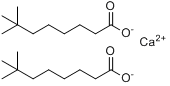 新癸酸钙分子式结构图