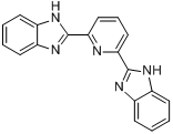 2,6-二(2-苯并咪唑基)吡啶分子式结构图