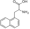 DL-3-(1-萘基)-L-丙氨酸分子式结构图