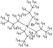 四丙基-d28溴化铵分子式结构图