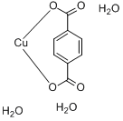 对苯二甲酸铜三水何物标准品分子式结构图
