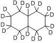 十氢化萘-d{18};十氢化萘-D{18}, CIS + TRANS, 99% (同位素标记)分子式结构图