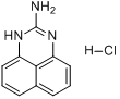 2-氨基萘嵌间二氮杂苯盐酸盐;2-胺基萘嵌间二氮(杂)苯氯化氢;2-氨基白啶盐酸盐;盐酸-2-氨基白啶;2-氨基萘嵌?分子式结构图