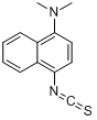 4-二甲氨基-1-萘异硫氰酸酯分子式结构图