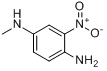 N-甲基-3-硝基-P-苯二胺;N-甲基-3-硝基-P-苯二胺;分子式结构图