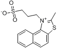 2-甲基-1-(3-磺丙基)萘酚;2-甲基-1-3-磺丙基萘酚;分子式结构图