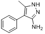 3-氨基-5-甲基-4-苯基吡唑分子式结构图