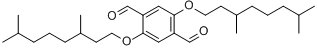 2,5-二(3,7-二甲基辛氧基)对苯二甲醛分子式结构图