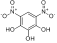 4,6-二硝基邻苯三酚分子式结构图