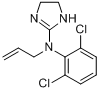 烯丙尼定;烯丙可乐宁;烯苯胺咪分子式结构图