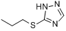 3-Propylthio-4h-1,2,4-Triazole分子式结构图