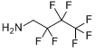 2,2,3,3,4,4,4-七氟丁胺;2,2,3,3,4,4,4-七氟丁基胺分子式结构图