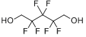 2,2,3,3,4,4-六氟-1,5-戊烷二醇;2,2,3,3,4,4-六氟环-1,5-戊二醇;六氟戊二醇;2,2,3,3,4,4-六氟-1,5-戊烷二醇分子式结构图