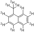 1-甲基萘-d10分子式结构图