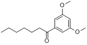 (3,5-二甲氧基苯基)己基酮分子式结构图