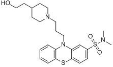 哌泊噻嗪;哌泊噻嗪分子式结构图