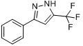 5-苯基-3-(三氟甲基)吡唑分子式结构图