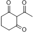 2-乙酰基-1,3-环己二酮分子式结构图