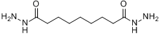 壬二酸二酰肼分子式结构图