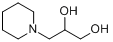 3-哌啶基-1，2-丙二醇;3-哌啶基-1，2-丙二醇;分子式结构图