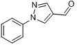 1-苯基-1H-吡唑-4-甲醛分子式结构图