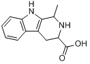 1-甲基-1,2,3,4-四氢-β-咔啉-3-羧酸分子式结构图