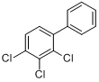 2,3,4-三氯联苯;2,3,4-三氯联苯;分子式结构图