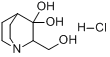 2-亚甲基-3-奎宁环酮盐酸盐二水分子式结构图