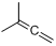 3-甲基-1,2-丁二烯;1,1-二甲基丙二烯分子式结构图