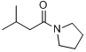 1-(3-甲基丁酰基)吡咯烷;异戊酰基吡咯烷分子式结构图