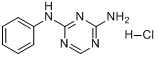 2-氨基-4-苯胺基-1,3,5-三嗪盐酸盐分子式结构图