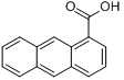 1-蒽甲酸分子式结构图