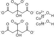 二水柠檬酸钴(II);3-(4-吗啉基)-1,2-丙烷二醇;866-81-9分子式结构图