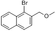 1-溴-2-甲氧基甲基萘分子式结构图