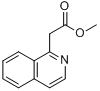 异喹啉-1-乙酸甲酯分子式结构图