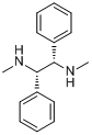 (1S,2S)-(-)-N,N-二甲基-1,2-二苯基-1,2-乙烷二胺分子式结构图