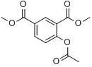 4-乙酰氧基异苯二甲酸二甲酯;二甲基-4-乙酰氧基异苯二甲酸酯分子式结构图