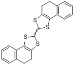 二(4,5-二氢萘并[1,2-d])四硫富瓦烯分子式结构图