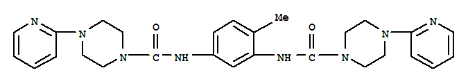 2,4-二异氰酸甲苯衍生物分子式结构图