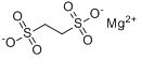 1,2-乙二磺酸镁盐分子式结构图