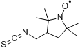 3-(甲基异硫氰酰酸)-proxyl分子式结构图