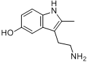 2-甲基-5-羟基色氨酸盐酸分子式结构图