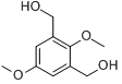 2,6-双(羟甲基) 1,4-苯二甲分子式结构图