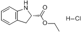 二氢吲哚-2-羧酸乙酯分子式结构图