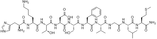 神经激肽A分子式结构图