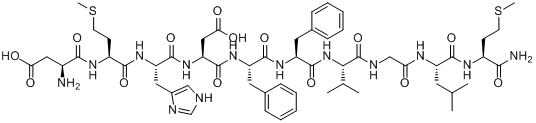 神经激肽B分子式结构图