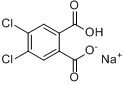 4,5-二氯邻苯二甲酸钠分子式结构图