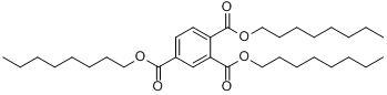 1,2,4-苯三甲酸三辛酯;1,2,4-苯三甲酸三辛酯;分子式结构图